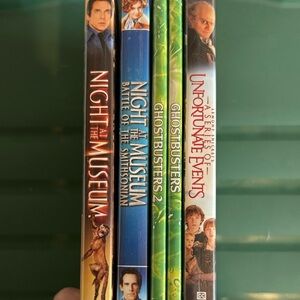 Night at the Museum, Ghostbusters, Lemony Snicket DVD Collection